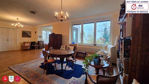 *Direkt in Klosterneuburg (n�he Weidlinger Bahnhof)* Stilvolle Gr�nderzeitvilla mit Fernblick, Pool, Wintergarten und gro�z�gigem Garten