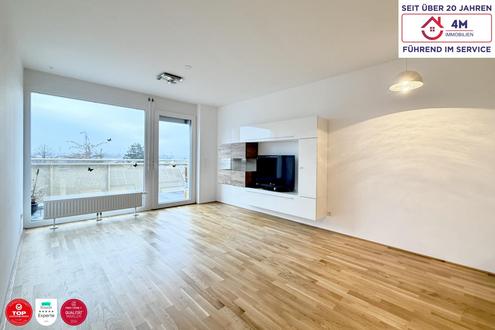 Attraktive 3-Zimmer-Neubauwohnung mit Balkon &amp; Garage ? N�he Bahnhof, schnelle Anbindung nach Wien