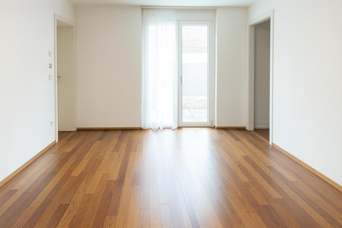 Wohnzimmer - Blick zur Terrasse