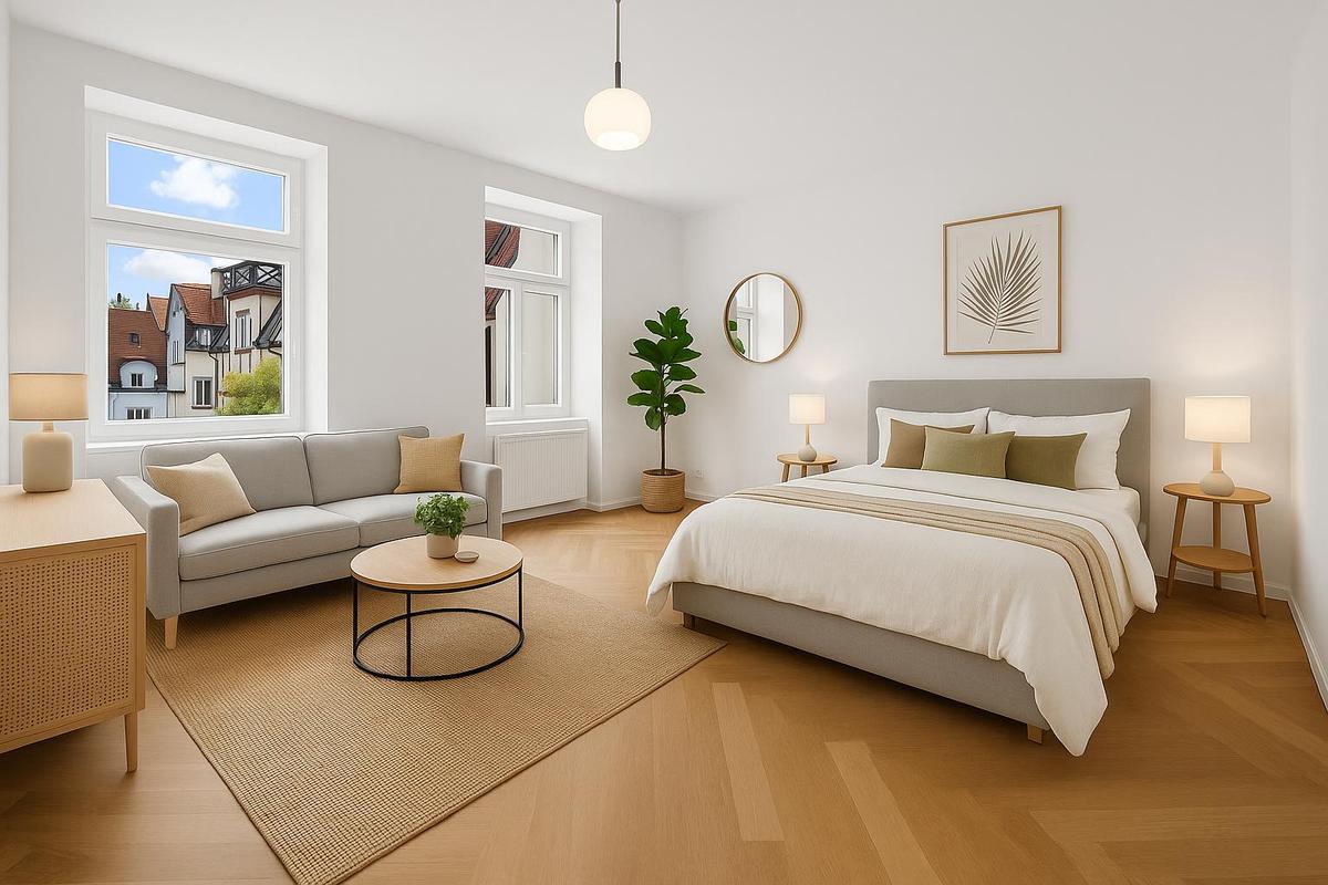 KI generiert - Einrichtungsvorschlag Wohnk�che