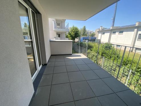 10m² große Terrasse - Top-Neubauwohnung in der Koloniestraße beim FAC-Platz