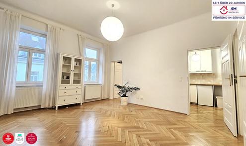 Hochwertig sanierte 2-Zimmer-Altbauwohnung im 3. Liftstock