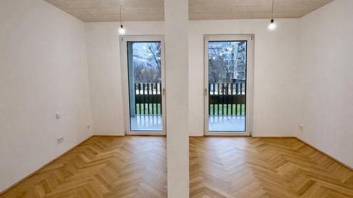 Ein Zuhause, das beides kann: Energie und Entspannung:  1,5 Zimmer Neubauwohnung mit Balkon I Sauna & Fitnessstudio