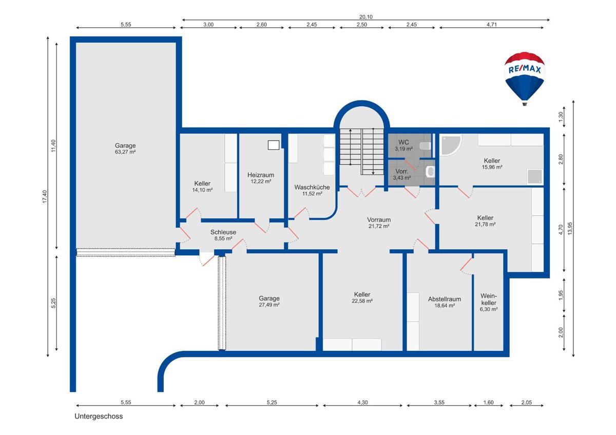 37 Untergeschoss Plan