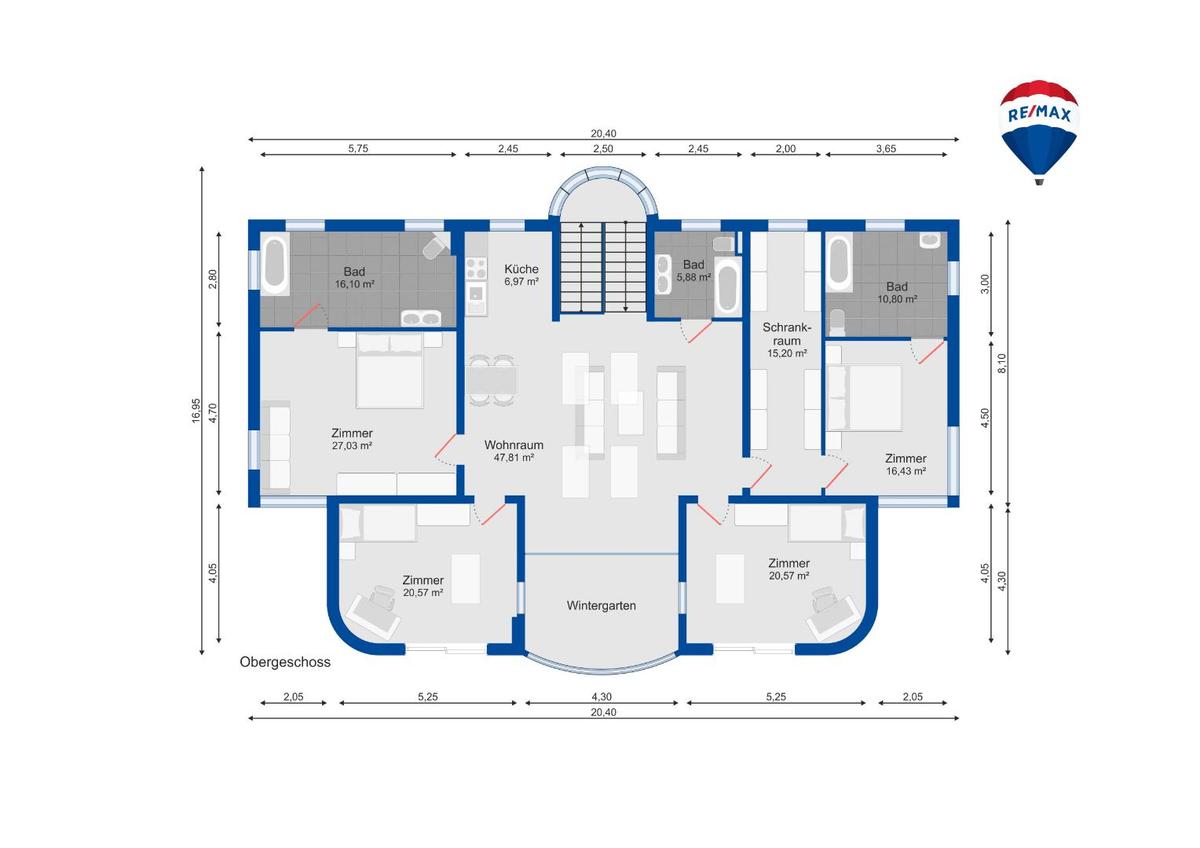 41 Obergeschoss Plan