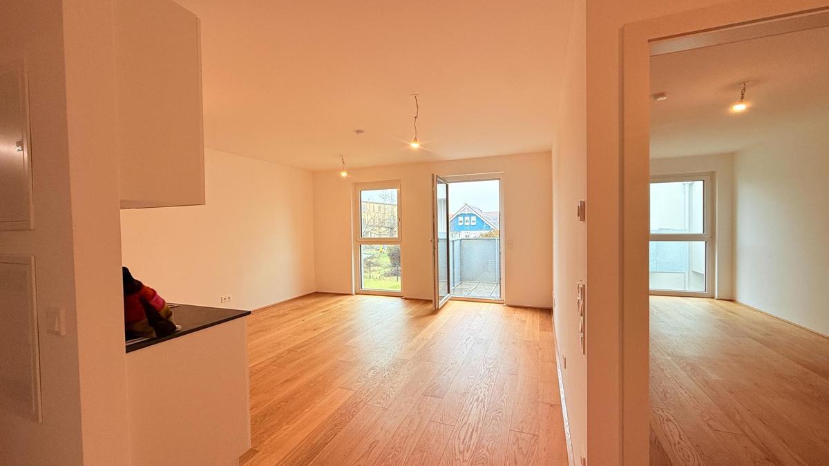 Blick in beide R�ume