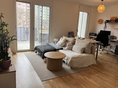 Gro�z�gige Neubauwohnung mit K�hlung und gro�em Balkon - AB MAI !!