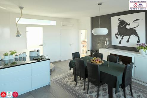 WOW: Gro�z�gige repr�sentative Wohnung  mit �ber 200m2 und Loggien auf zwei Etagen.