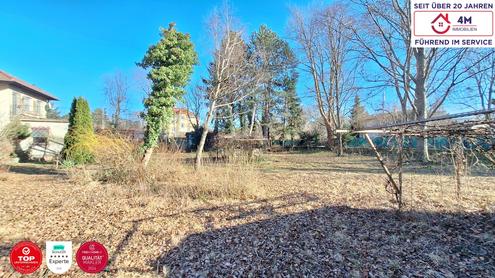 Seltene Chance im 13. Bezirk? 1.070 m� Eckgrundst�ck f�r Villa oder Doppelhaus?