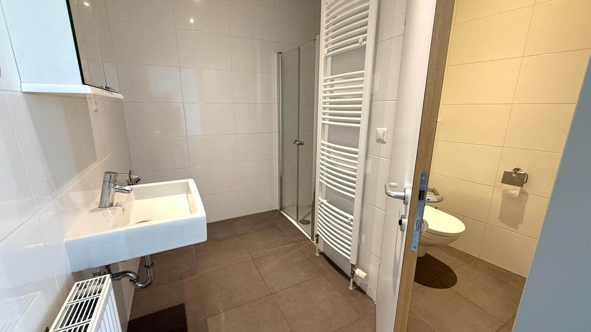 Bad mit Dusche und separatem WC