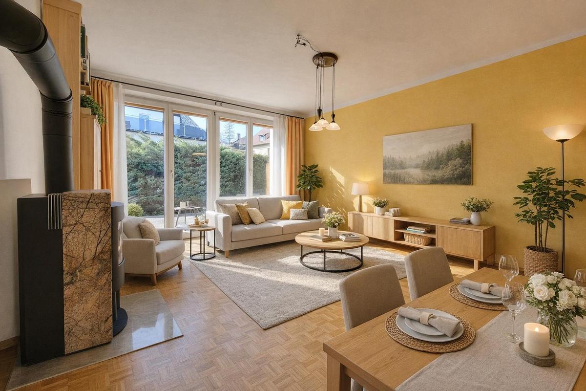 Wohnzimmer EG KI bearbeitet