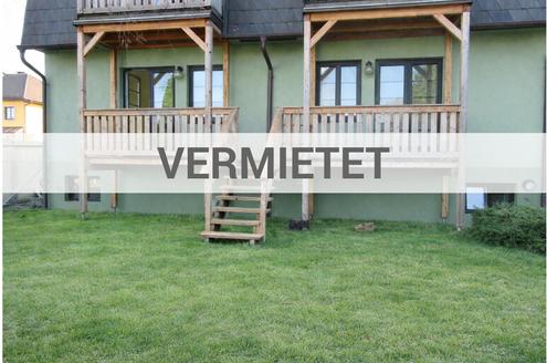 VERMIETET! - "Gartenwohnung mit Abstellplatz!"