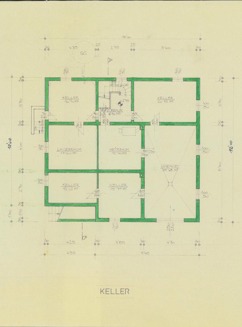 EFH 2011 Sierndorf Plan Keller