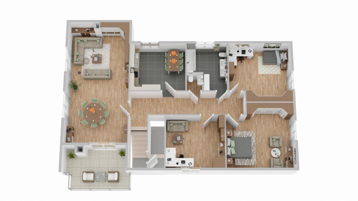 43. Einfamilienhaus 2000 Stockerau - Grundriss