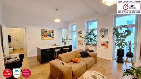 ? Eleganter Wiener Altbau mit Fischgr�tparkett, Lift &amp; gro�z�gigem Balkon