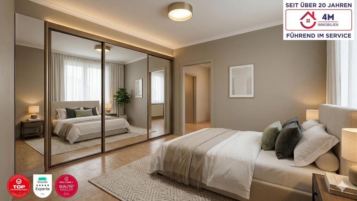 Schlafzimmer 2 staged