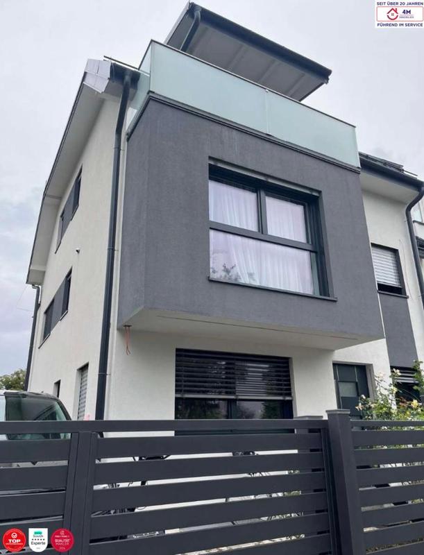 Vorderseite des Hauses