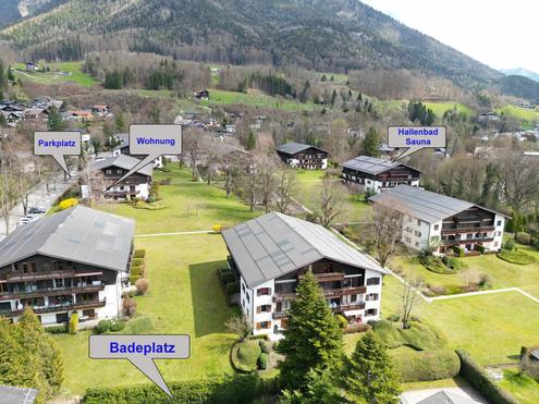 Ferienwohnung im Retro-Stil am Wolfgangsee