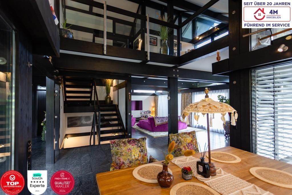 Wohnbereich Blick Esszimmer