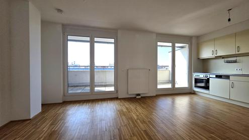 Maisonette-Wohnung mit gro�er Terrasse und 2 WCs - U1 N�he!!