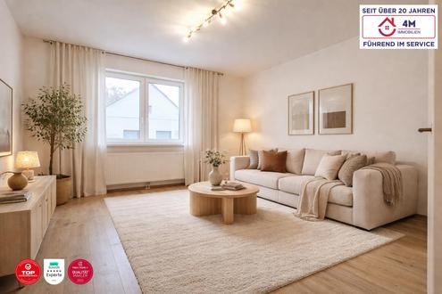 Modernisierte 2-Zimmer-Erdgeschosswohnung im Zentrum von K�nigstetten