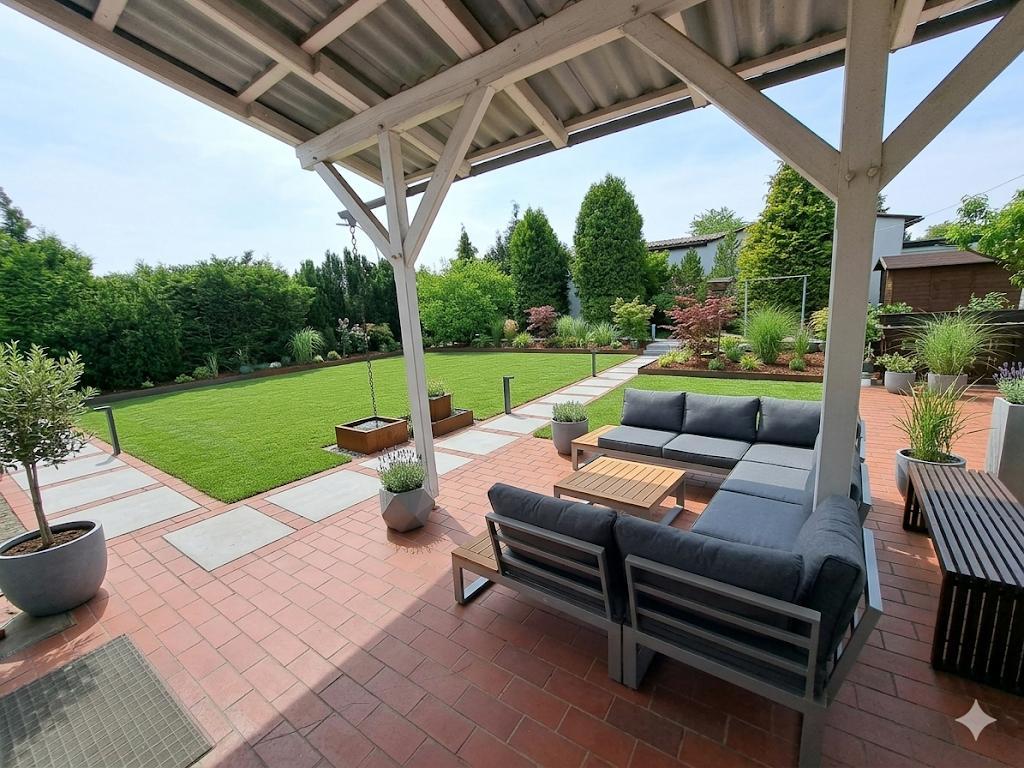 Visualisierung Garten