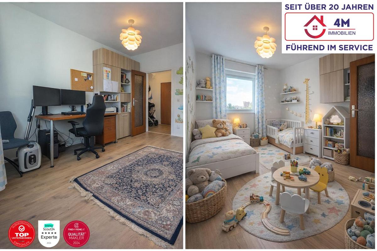 Kinderzimmer Staged / B�ro orginal