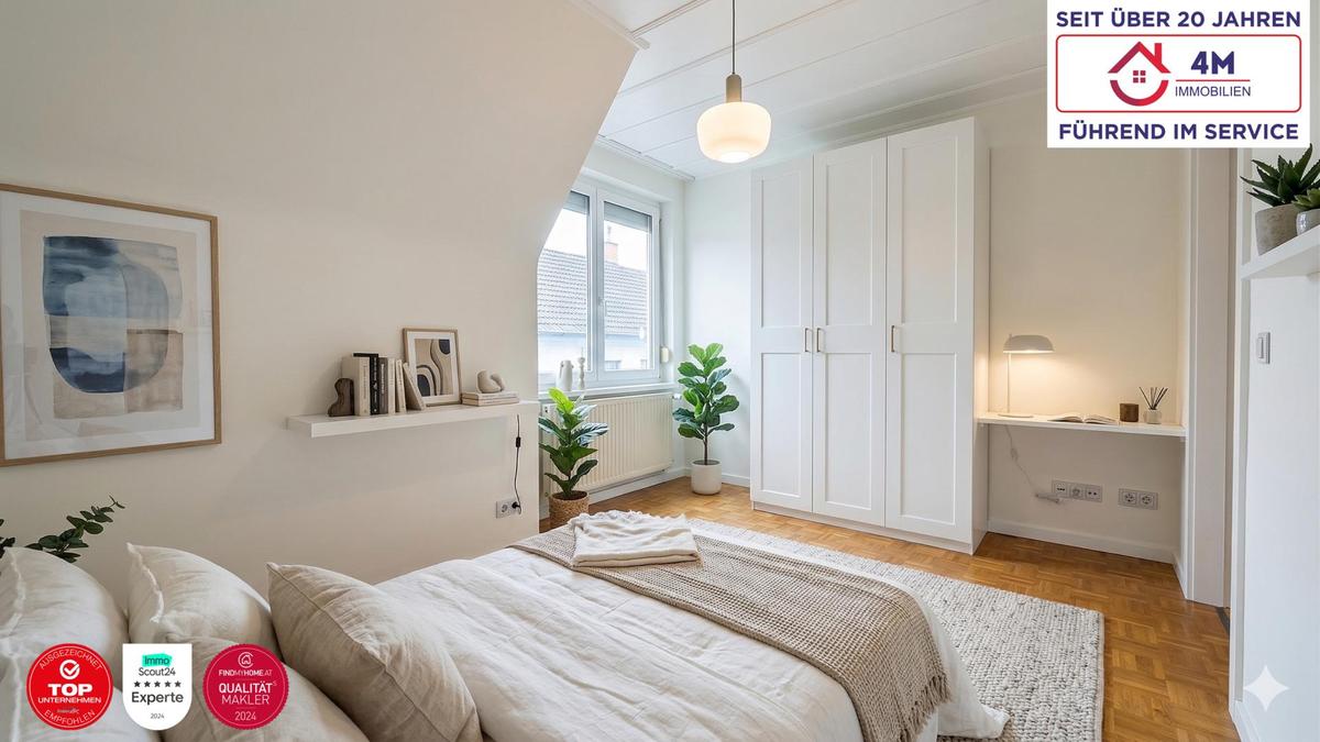 Schlafzimmer 1 staged