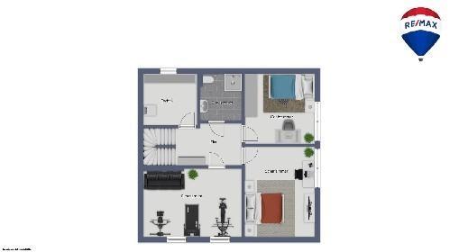 Souterrain-Wohnbereich