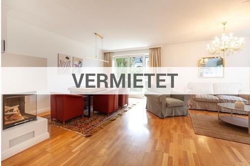 VERMIETET! - "Fully Furnished! 3-Zimmer Gartenwohnung mit Terrasse und Garagenplatz!"