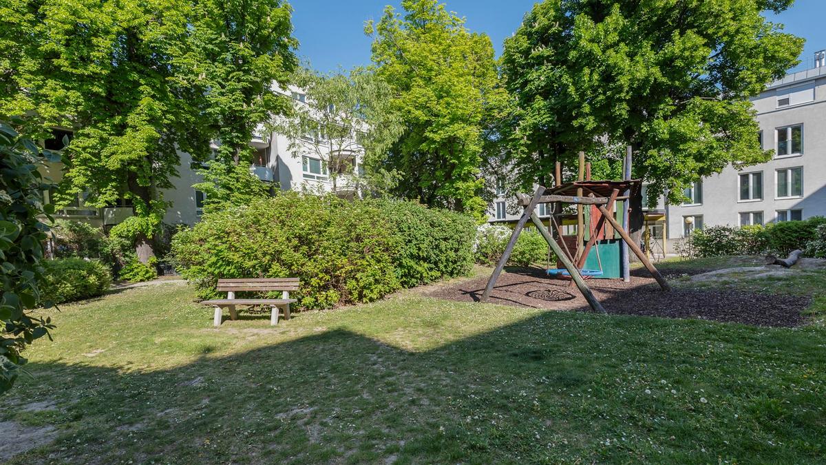 Spielplatz in der Anlage