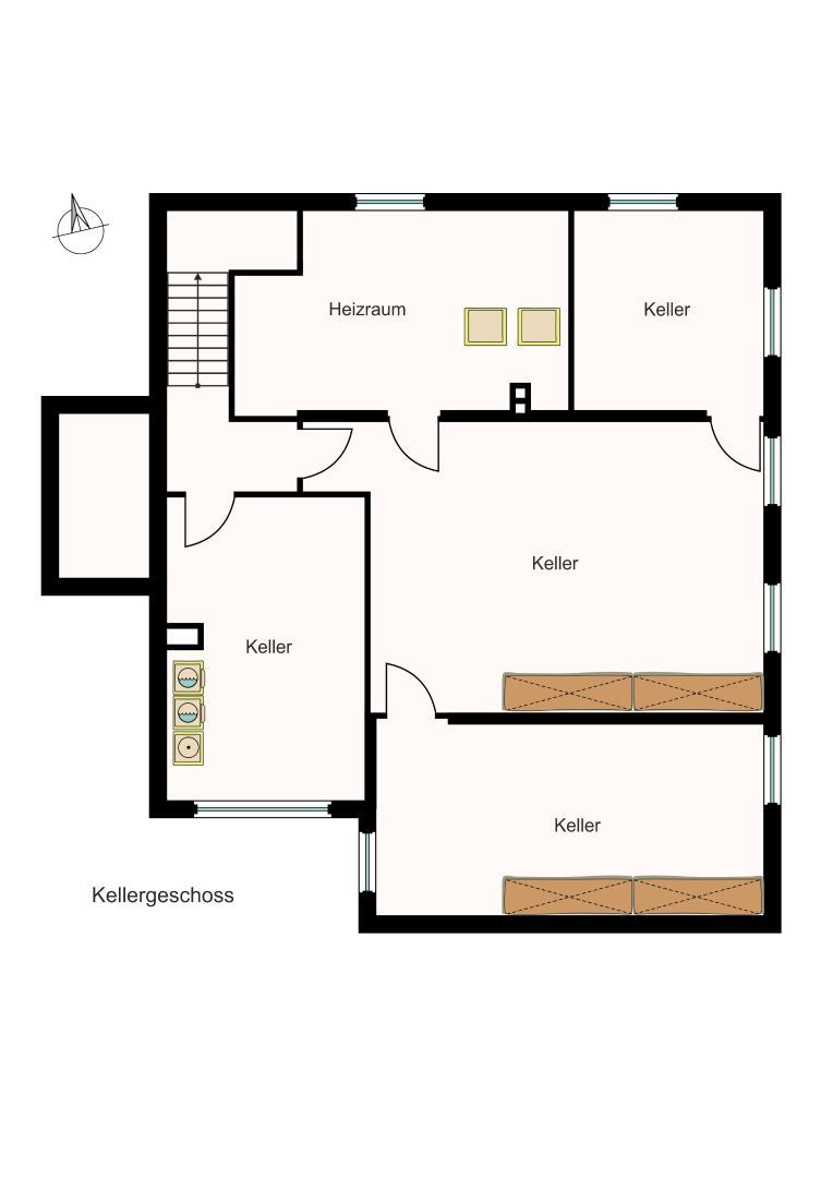 Plan 2D Keller