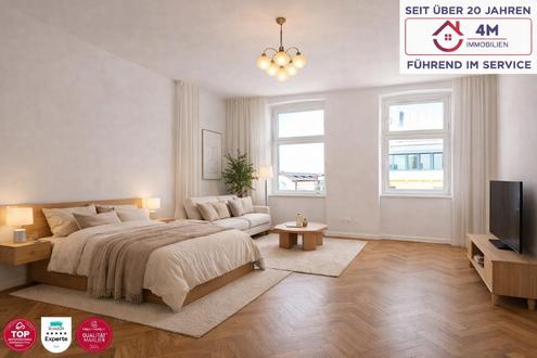 Urbane 33 m² Wohnung mit Altbauflair Lift & traumhafter Aussicht