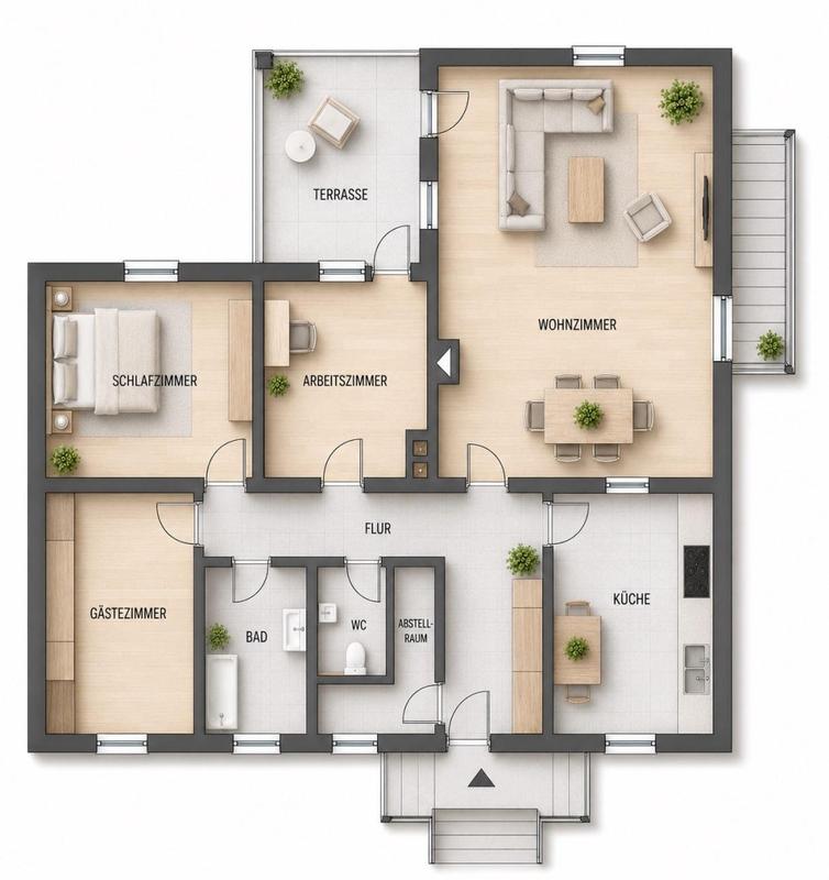 Grundrissplan EG