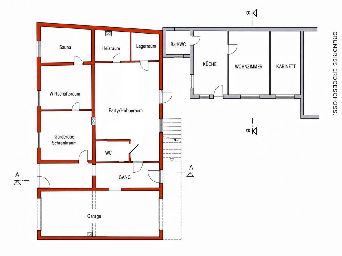 ETW 2003 Leitzersdorf - Plan Erdgescho�
