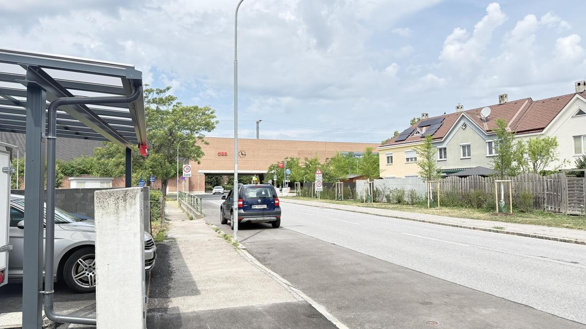 Bahnhof in unmittelbarer N�he