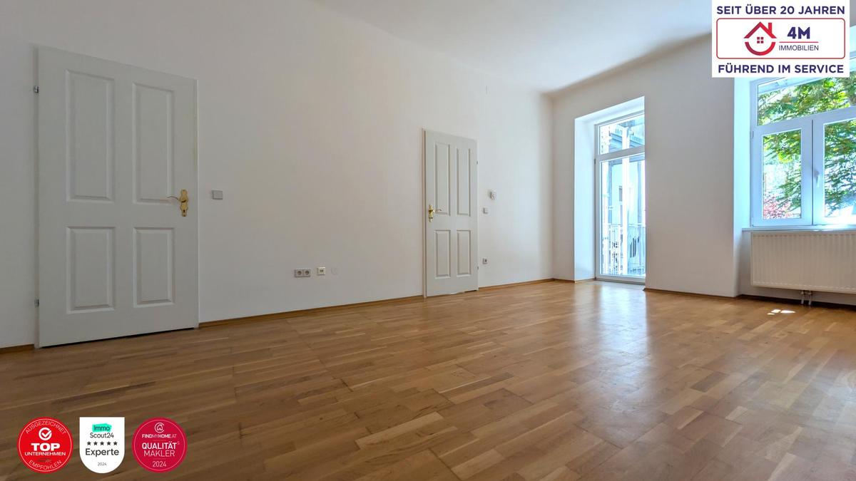 Wohnzimmer von Au�enwand