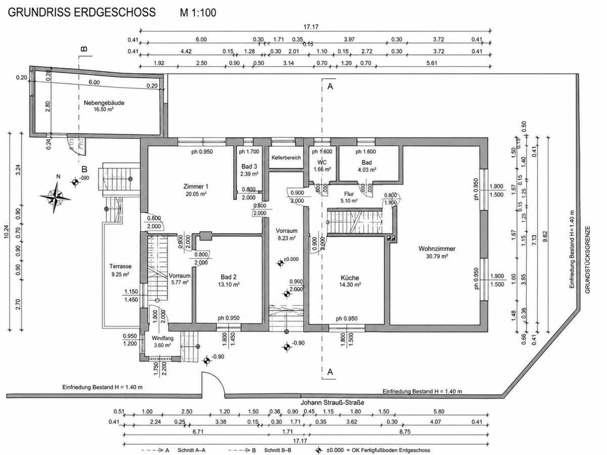 Grundriss Erdgescho�