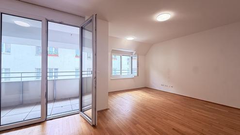 Oswaldgasse: Top moderne und ideal aufgeteilte Neubauwohnung mit Loggia