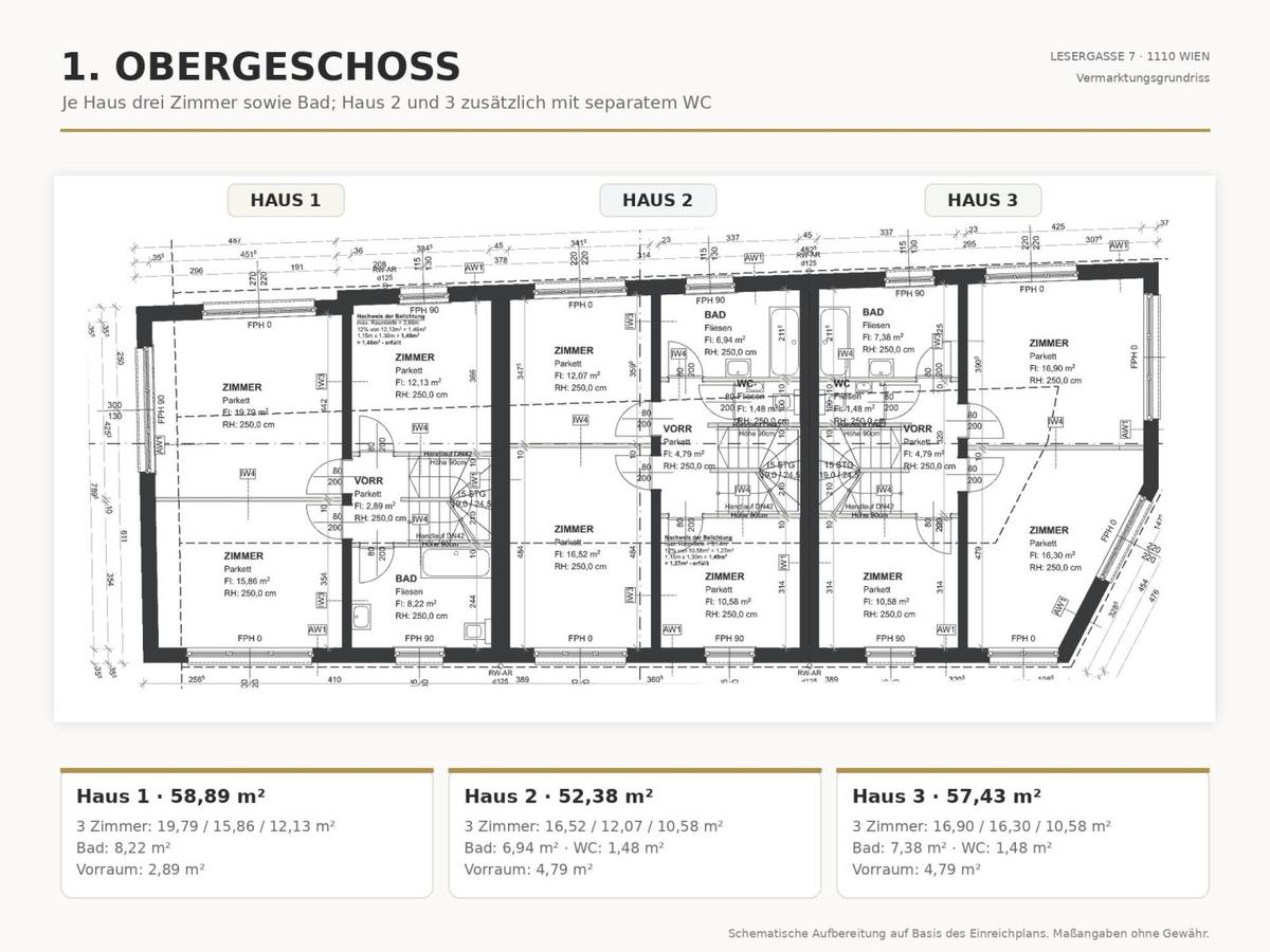 GrundrissPlan Obergeschoss