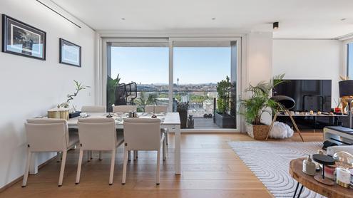 Wohnen �ber den D�chern Wiens ? Exklusives Apartment mit Panorama-Terrasse