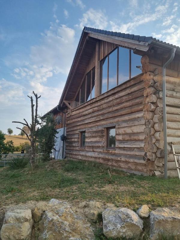 Holzblockhaus
