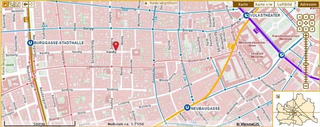 Lageplan mit O?ffis