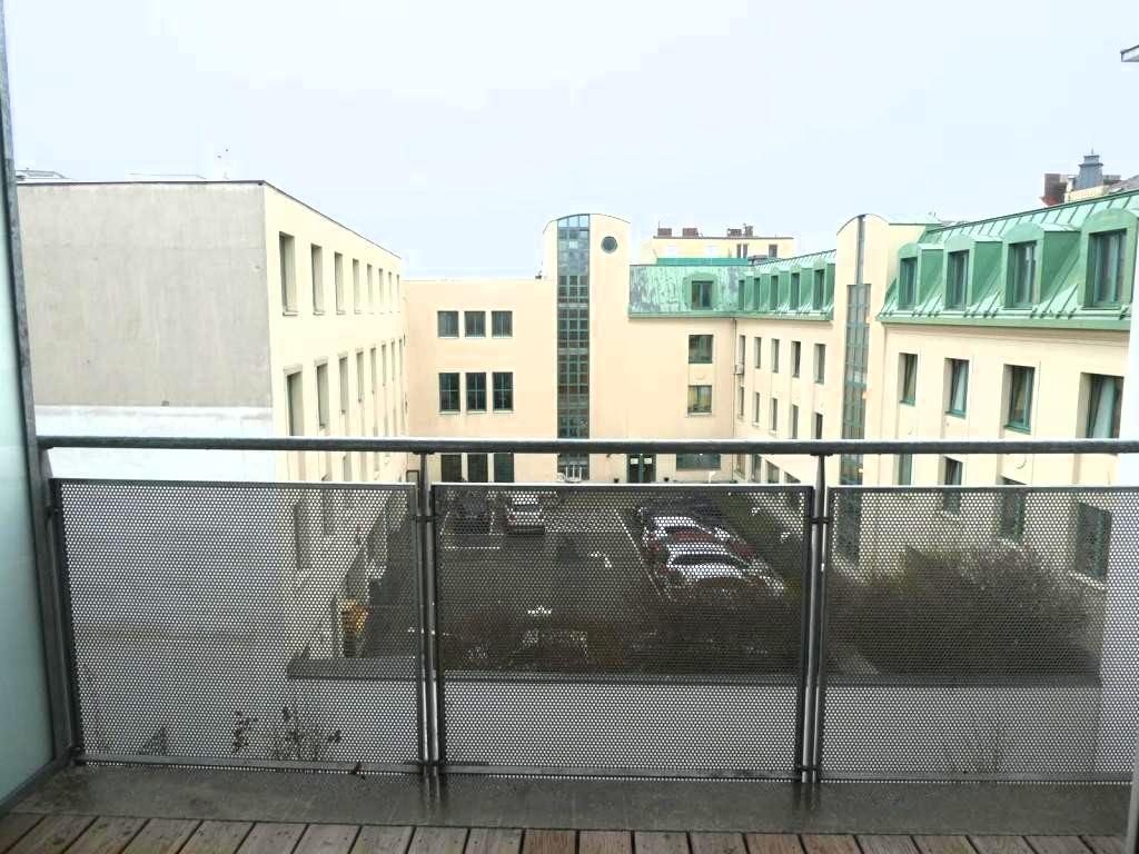 Blick vom Balkon