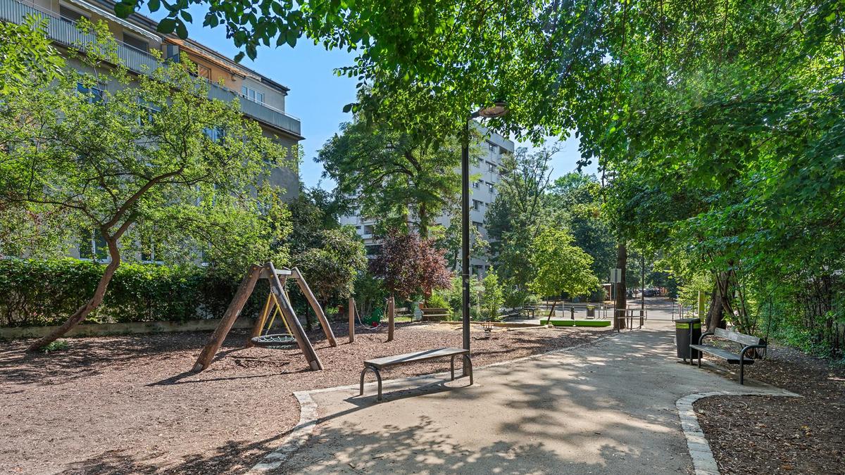 Park vor der T�re
