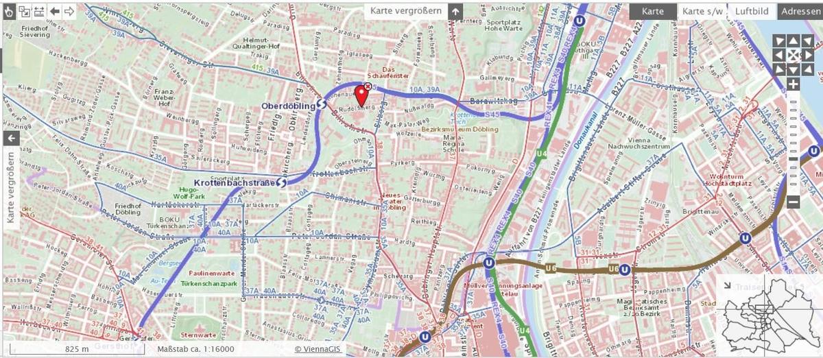 Lageplan mit �ffis