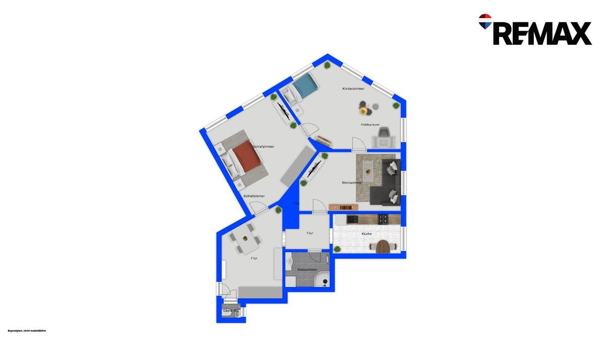 Grundrissplan