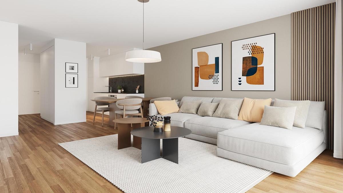 Rendering Wohnraum