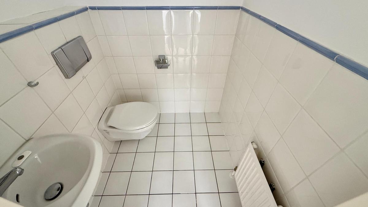 obere Toilette