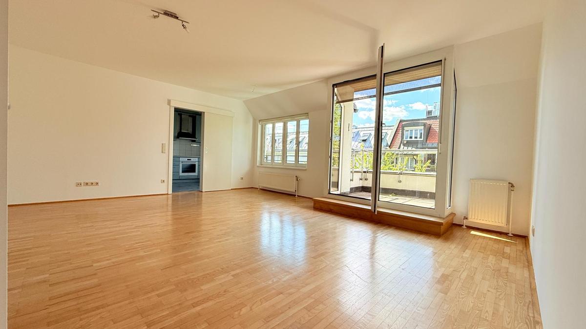Blick zur Terrasse